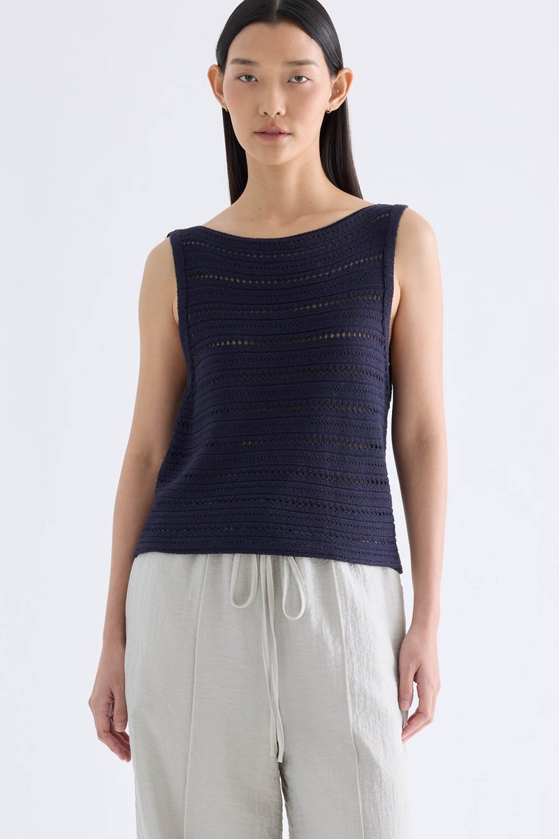 Amaris Crotchet Knit Tank