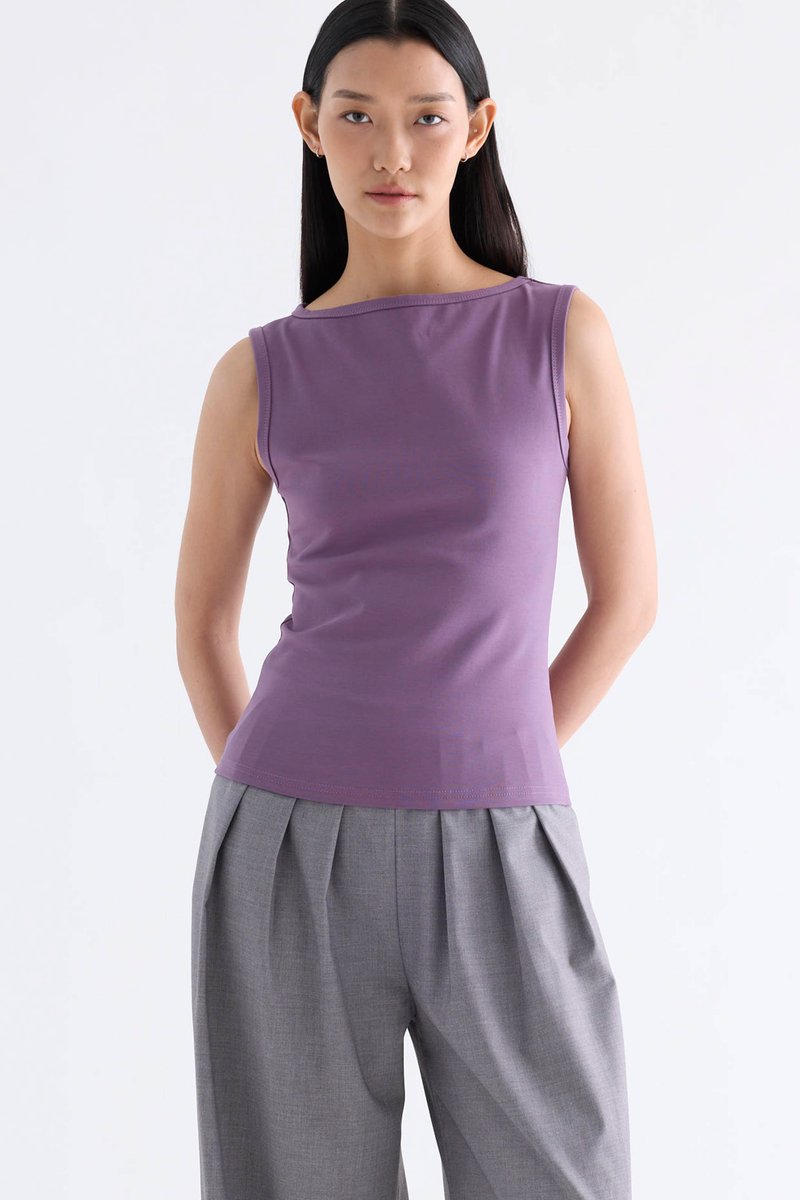 Natasha Boat Neck Tank