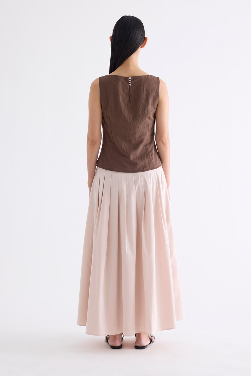 Adrina Boat-Neck Top