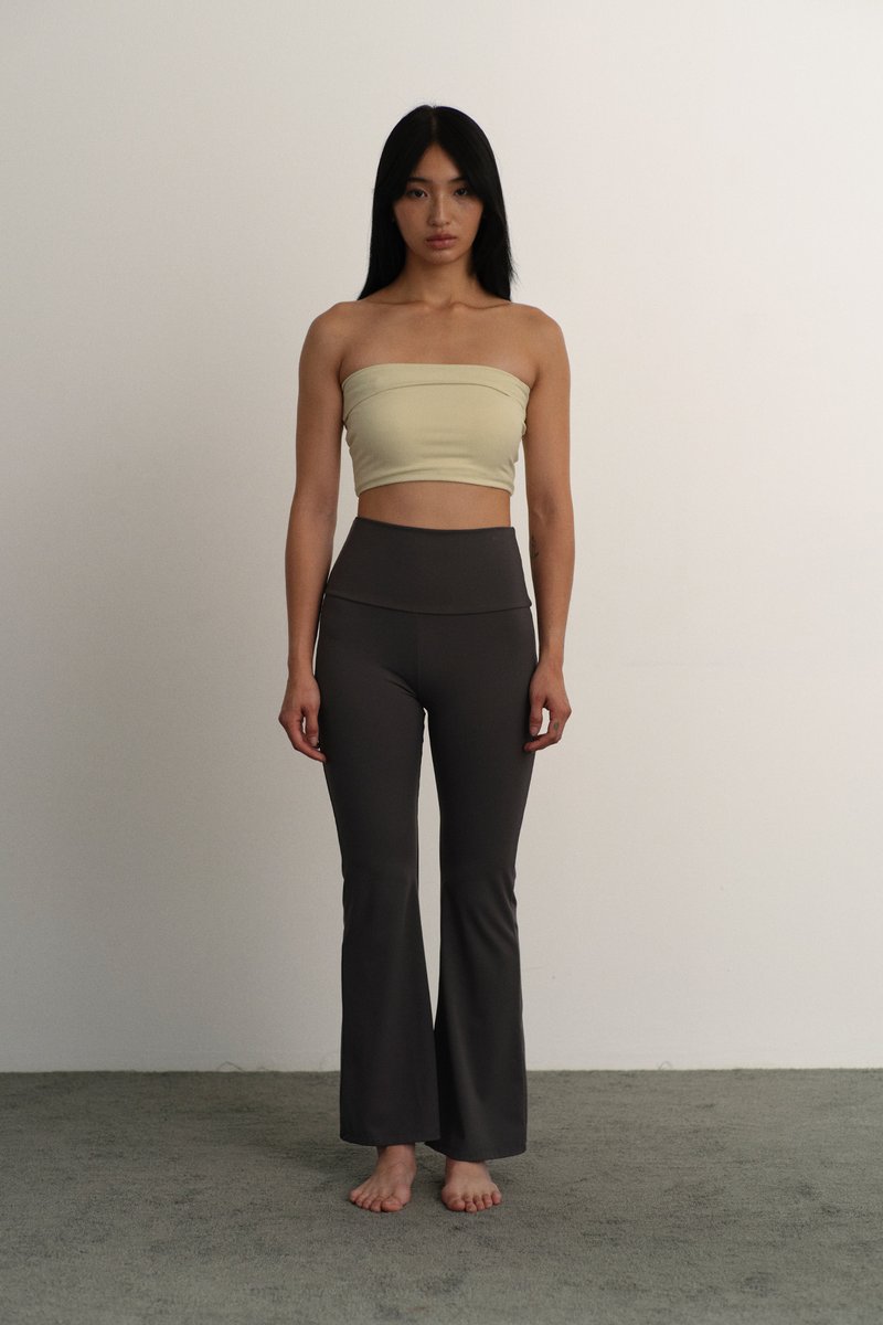 High Rise Flare Pants