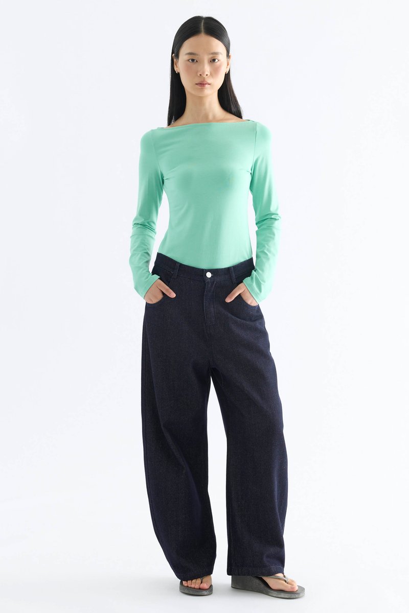 Elvie Mid-Rise Jeans