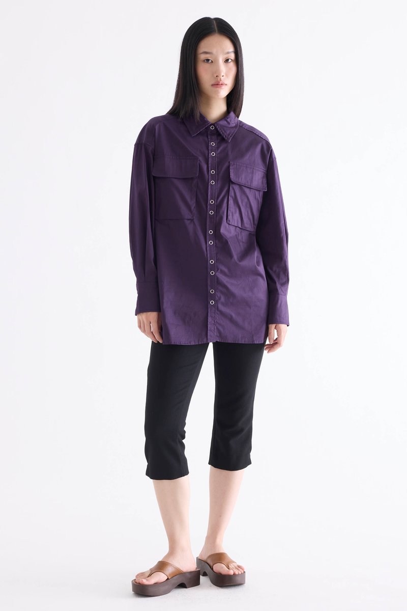 Nyx Studded Button-Down Shirt