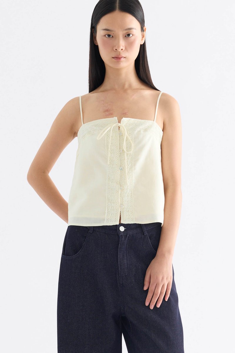 Soraya Lace Trim Top