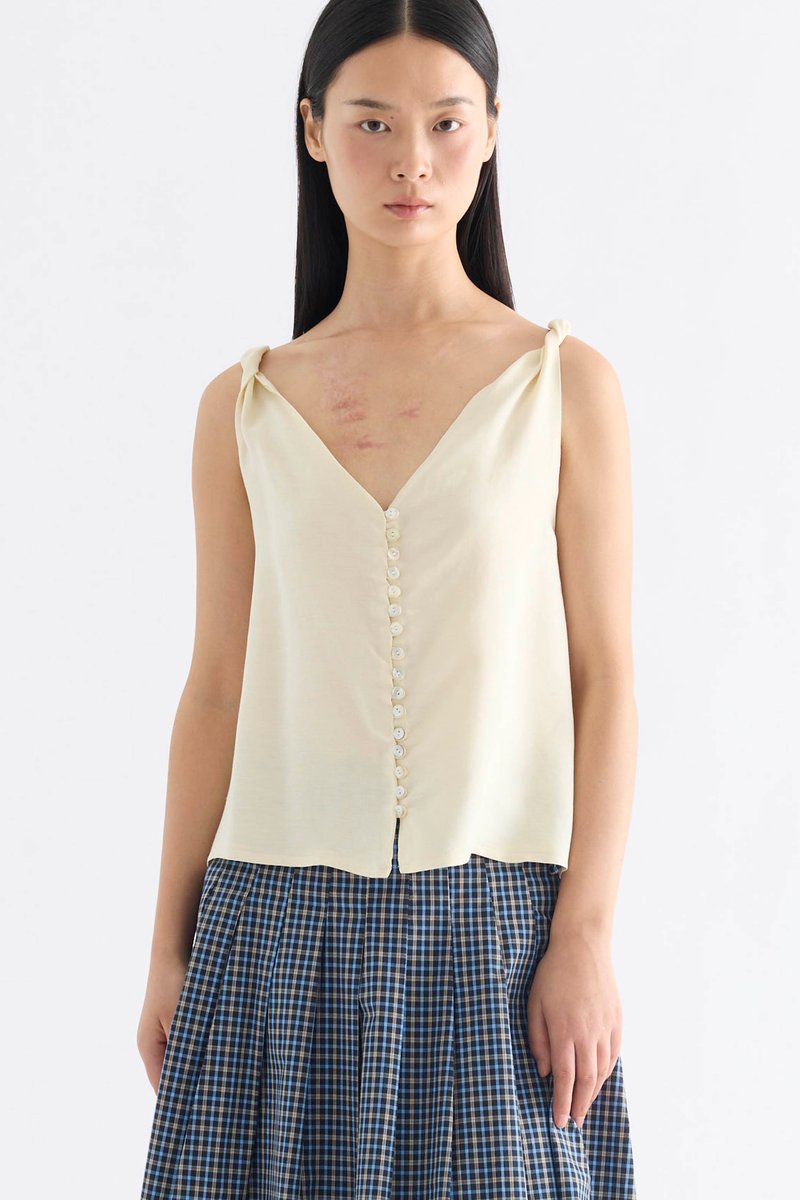 Zinnia Twist Strap Top