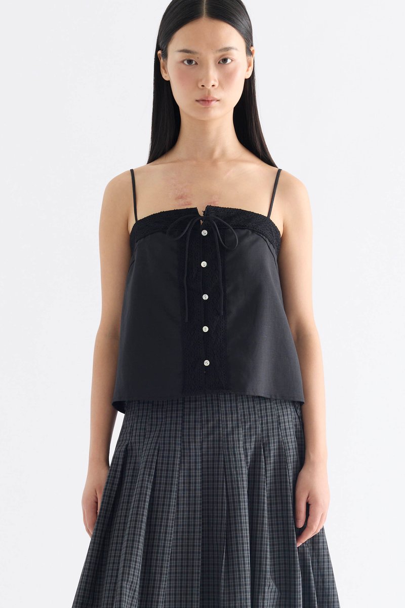 Soraya Lace Trim Top