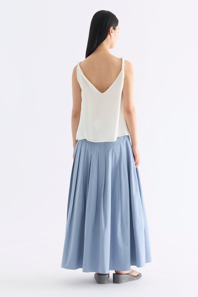 Sonia Pleated Full Skirt