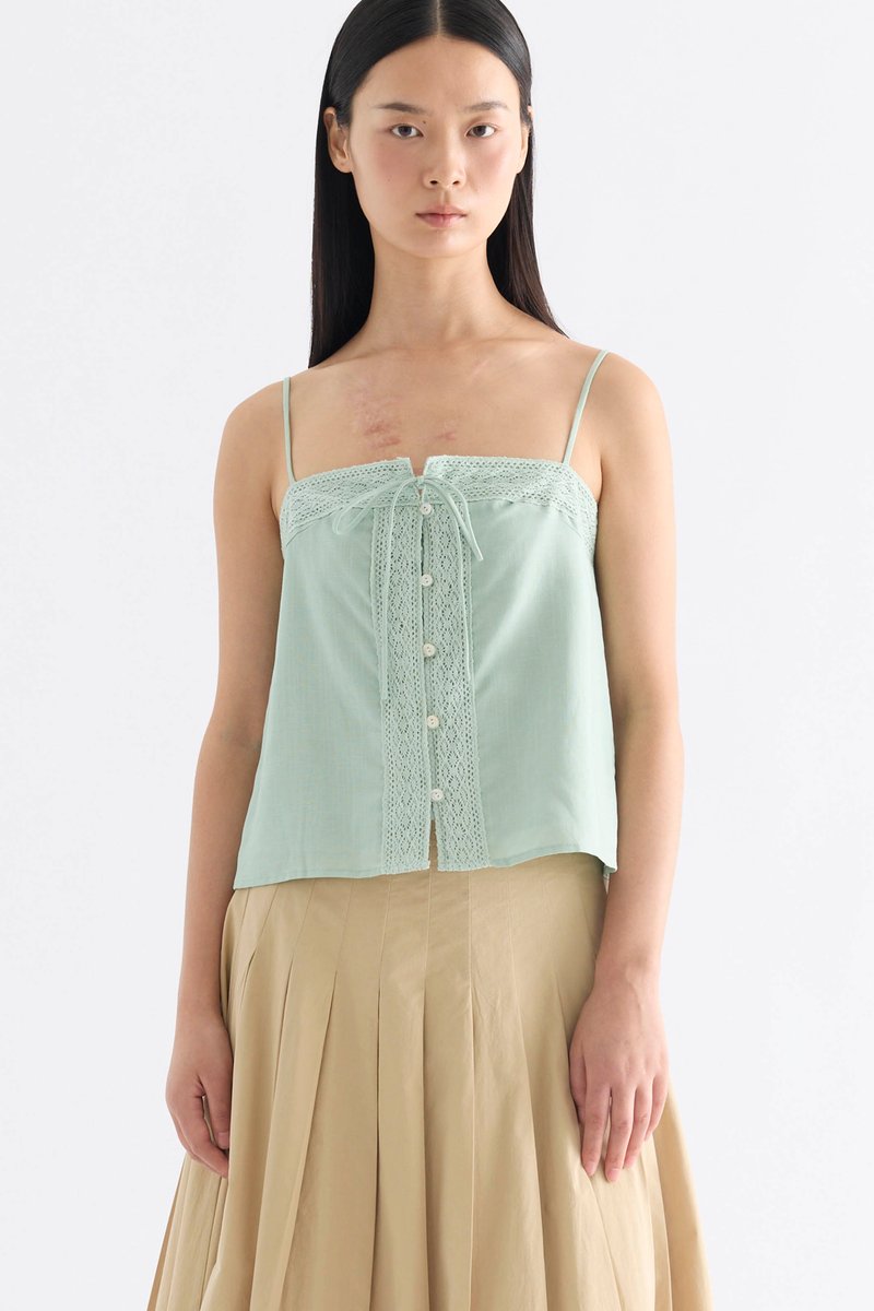 Soraya Lace Trim Top