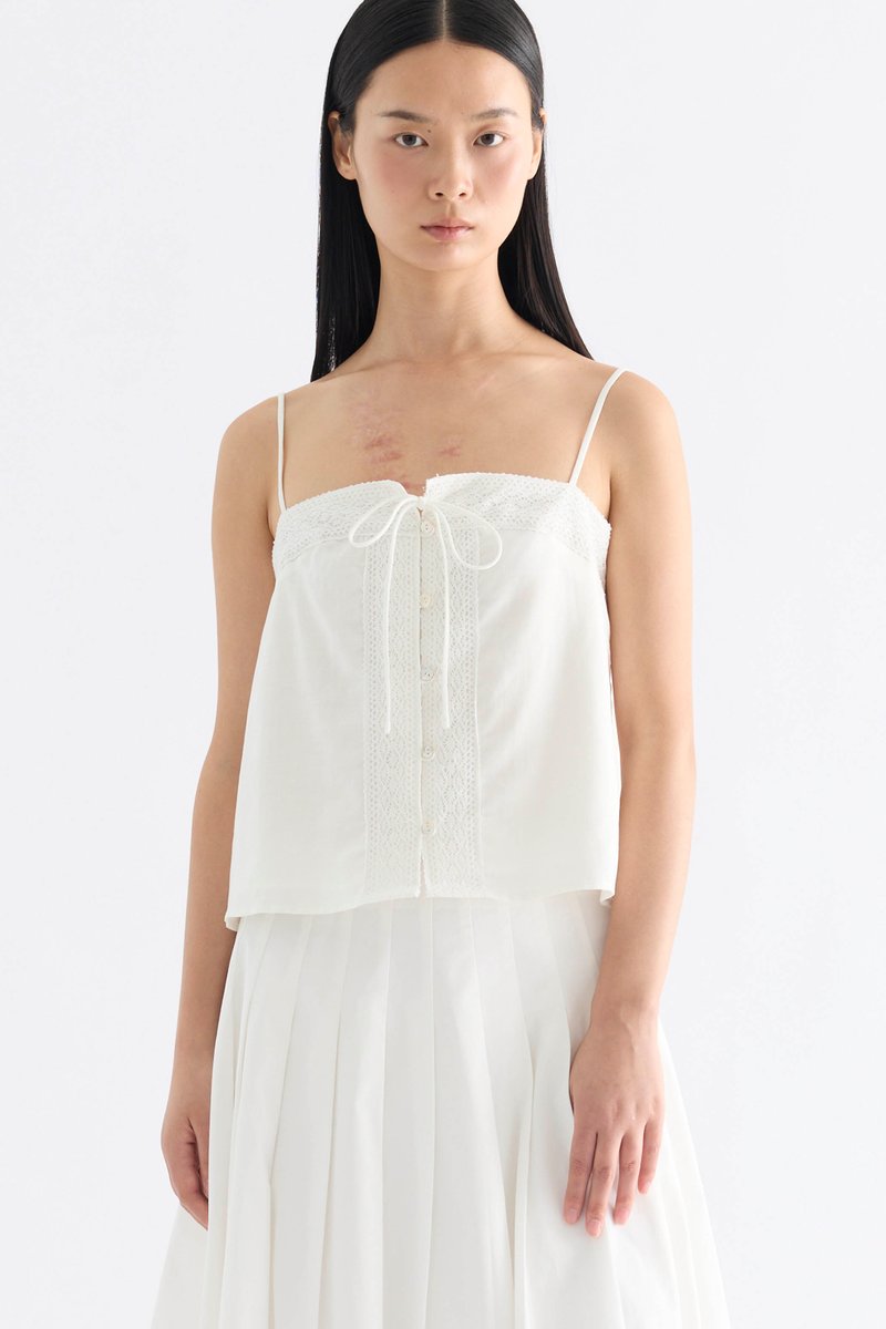 Soraya Lace Trim Top