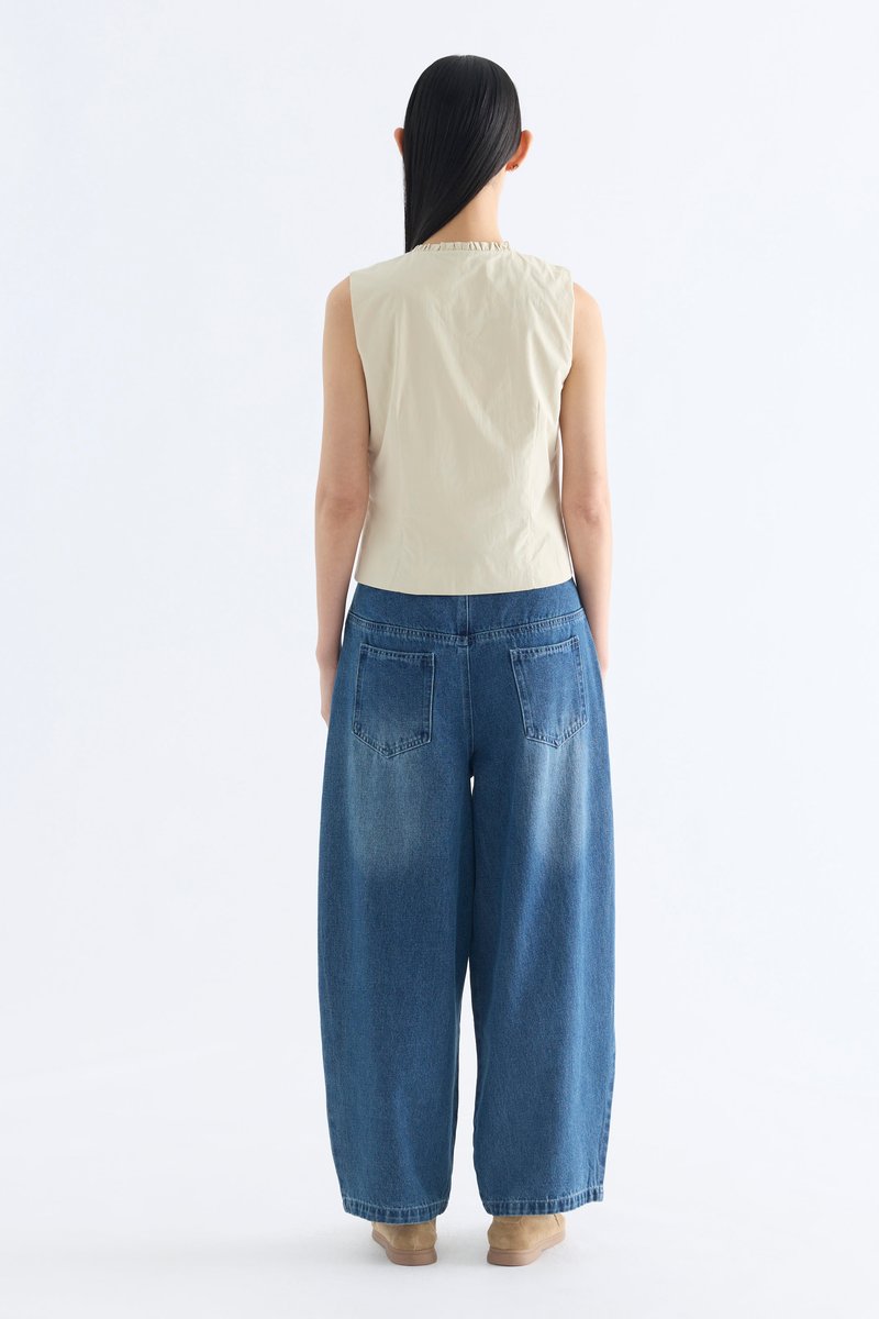 Gisella Ruffle-Trim Top