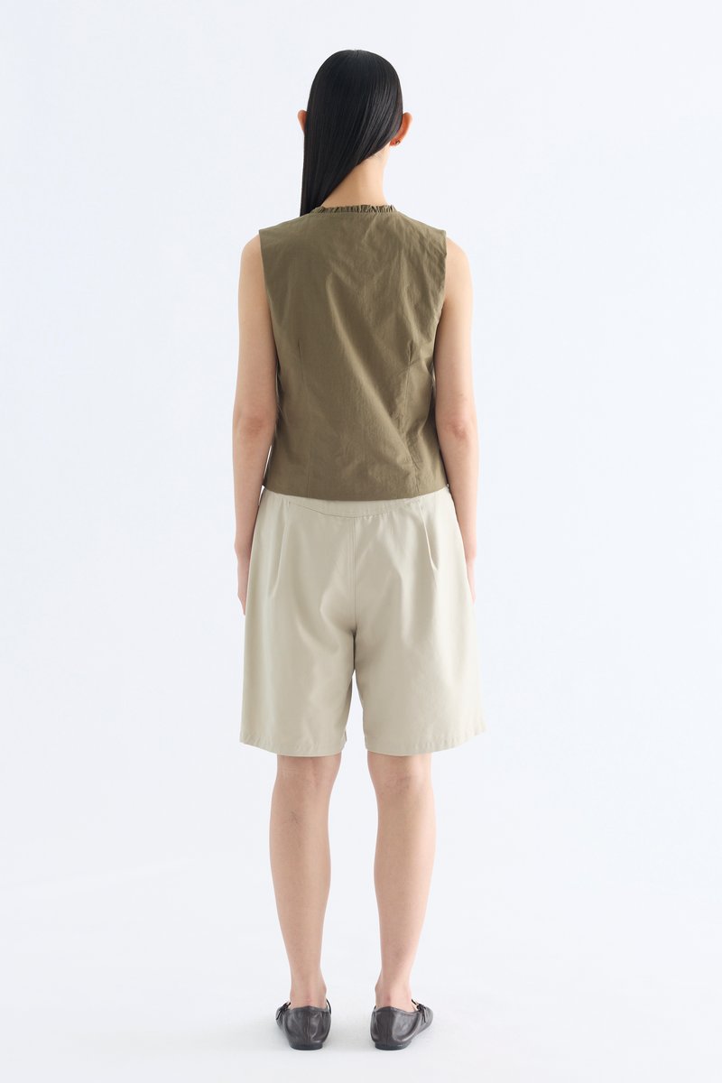 Gisella Ruffle-Trim Top