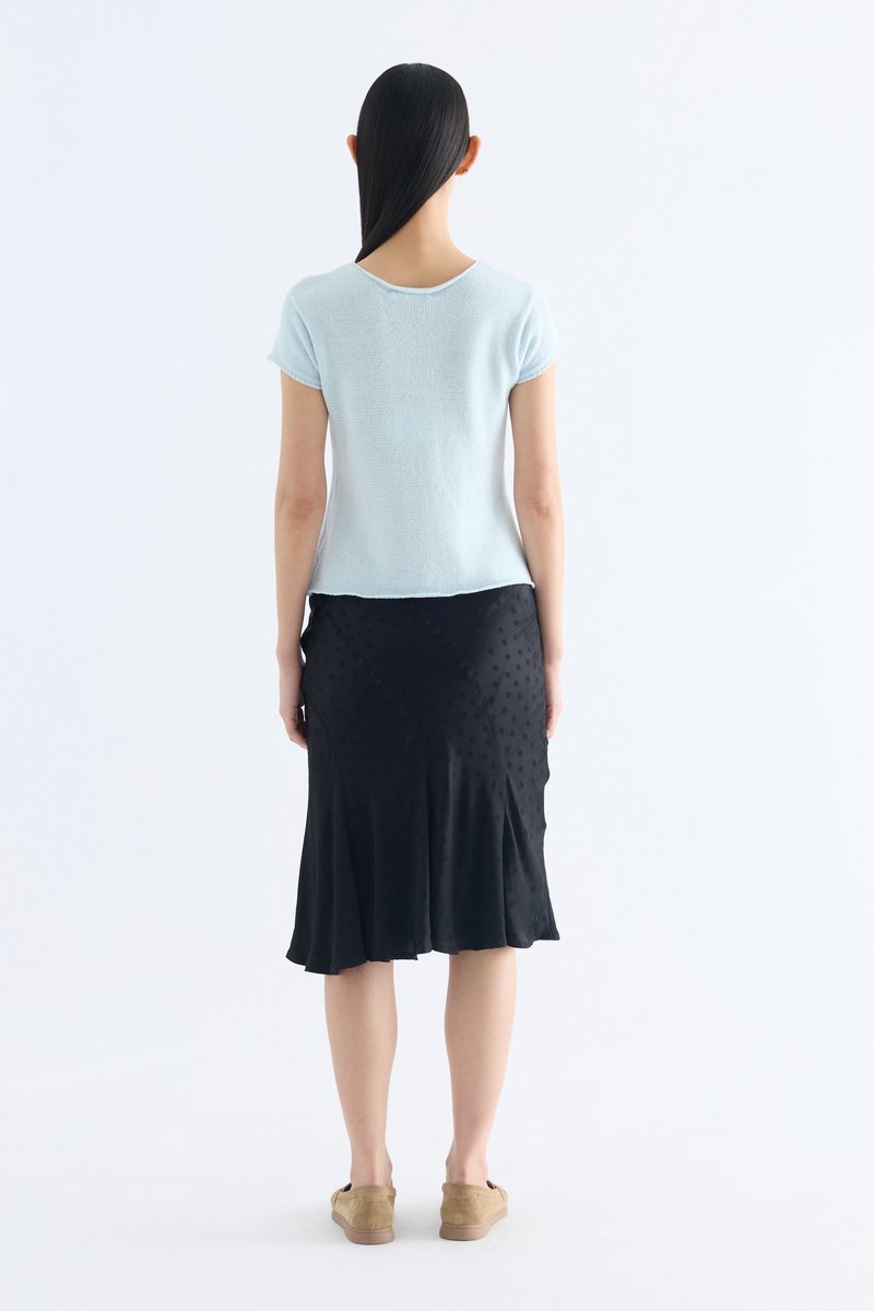 Kelyn Button-Down Knit Top